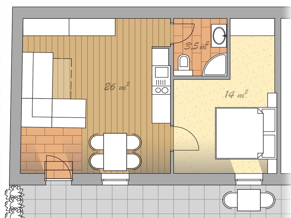 Apartment Pri Nama Bovec Esterno foto